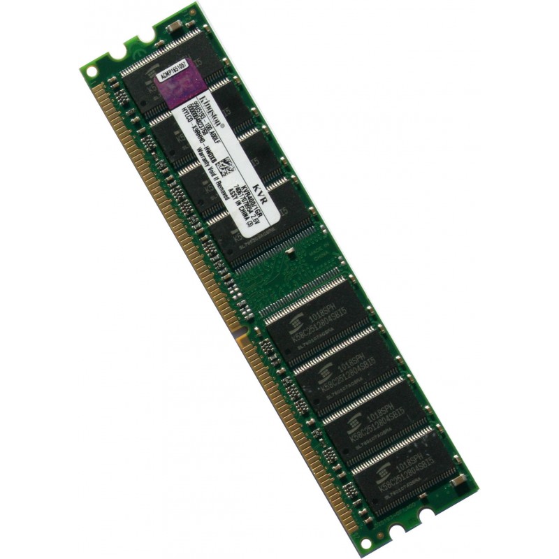 Kingston1GB PC3200 DDR 400MHz Desktop Memory KVR400/1GR