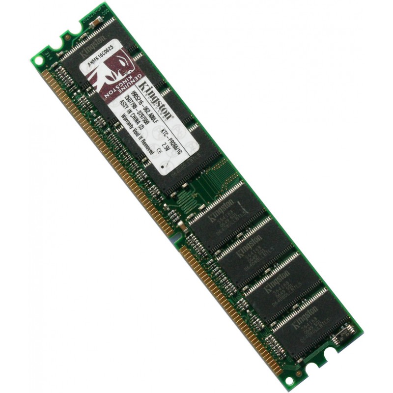 Kingston 1GB PC2100 266Mhz DDR Desktop Memory KTC-PR266/1G
