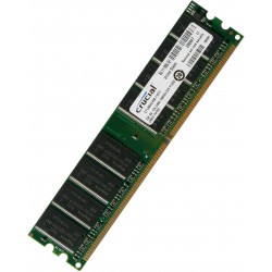 Crucial 1GB PC3200 DDR 400MHz Desktop Memory CT12864Z40B