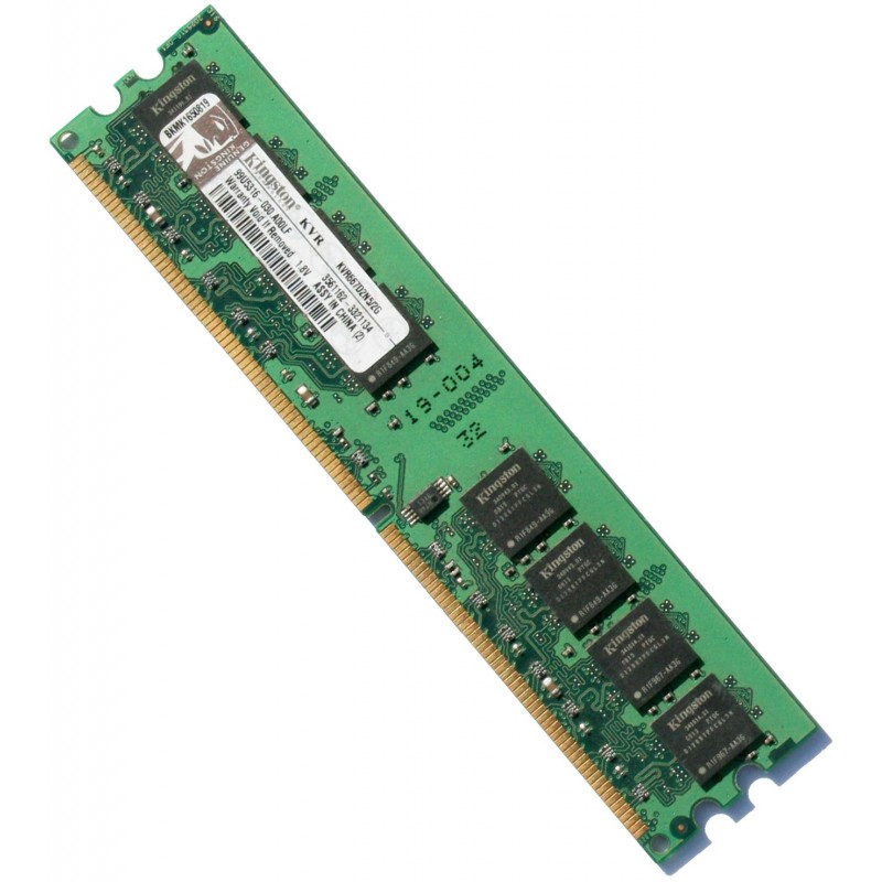 Kingston 2GB DDR2 PC2-5300 667MHz Desktop Memory Ram KVR667D2N5/2G