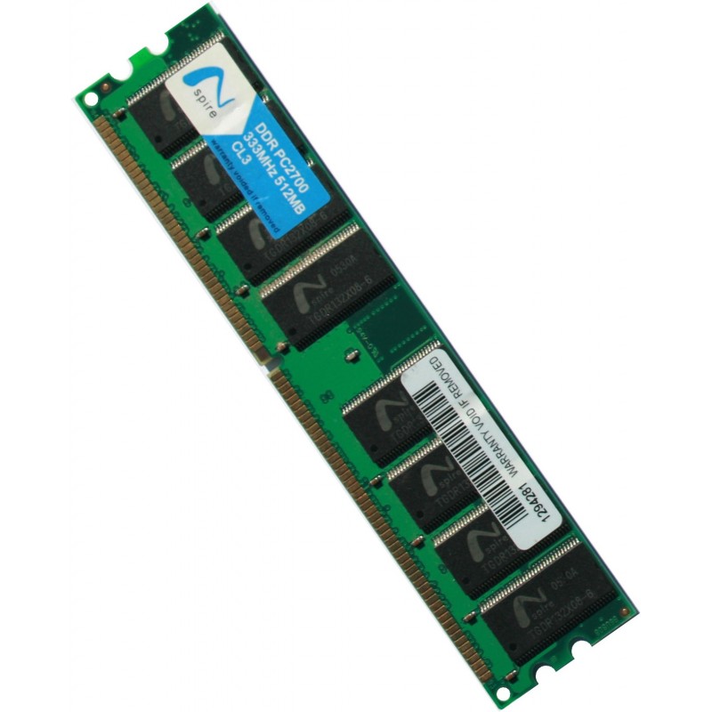 Nspire 512MB PC2700 333MHz DDR Desktop Memory