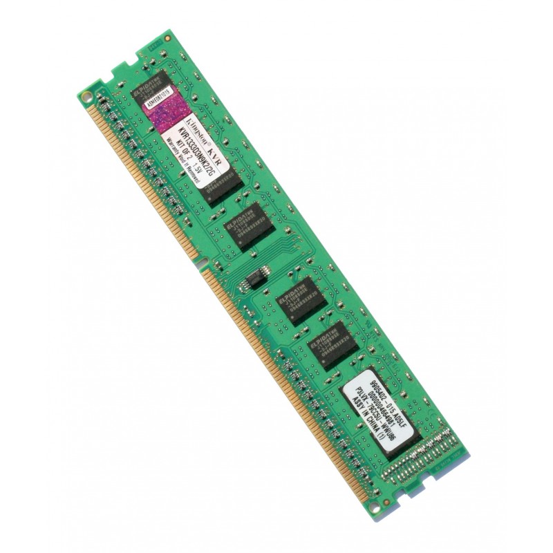 Kingston 1GB DDR3 PC3-10600 1333MHz Desktop Memory KVR1333D3N9K2/2G