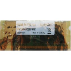 New SWISSBIT 1GB PC2700 DDR 333mhz Notebook / laptop Memory Ram