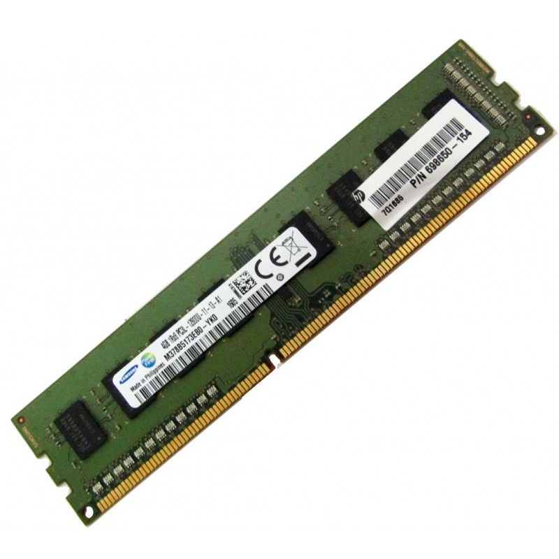 Samsung 4GB PC3L-12800 240-Pin DDR3 1600MHz Desktop Memory Non-ECC CL11 M378B5173EB0