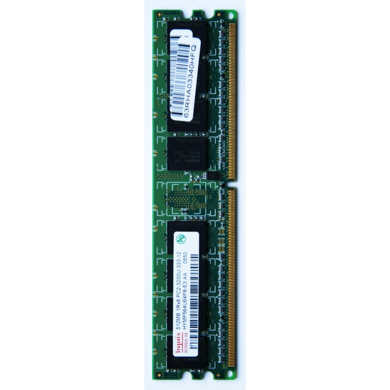 Hynix 512MB DDR2 PC2-3200 400MHz Desktop Memory Ram