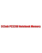 512MB PC3200 Notebook Memory