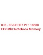 1GB, 2gb, 4gb, 8GB DDR3 PC3-10600 1333Mhz Notebook Memory