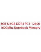 4GB - 16GB DDR3 PC3-12800 1600Mhz Notebook Memory