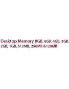 Desktop Memory for ALL desktops, different Brands, Quality Brands, huge range to choose from