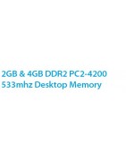 2GB & 4GB DDR2 PC2-4200 533mhz Desktop Memory