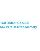 1GB  & 512MB DDR2 PC2-5300 667MHz Desktop Memory