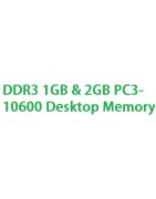 DDR3 1GB & 2GB PC3-10600 Desktop Memory